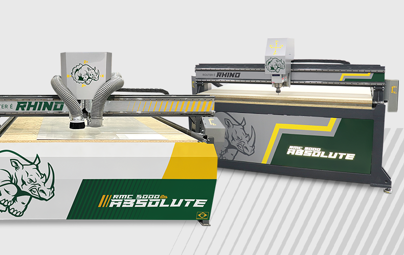 Modelo Absolute - Conheça a nova linha de Routers CNC da Rhino Máquinas